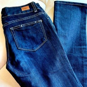 Paige Hidden Hills Straight Jeans.  Excellent condition.